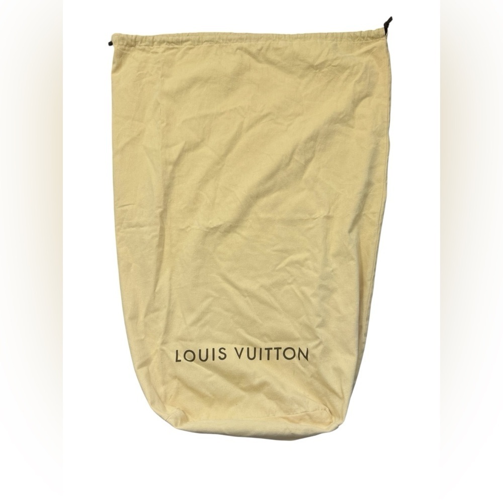 Louis Vuitton Luggage Travel Beige Dust Bag 34” L x 24.5” W